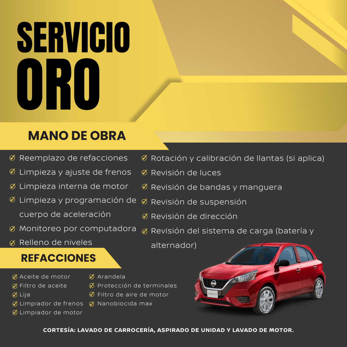 Limpiador Interno de Motor - Refacciones Nissan